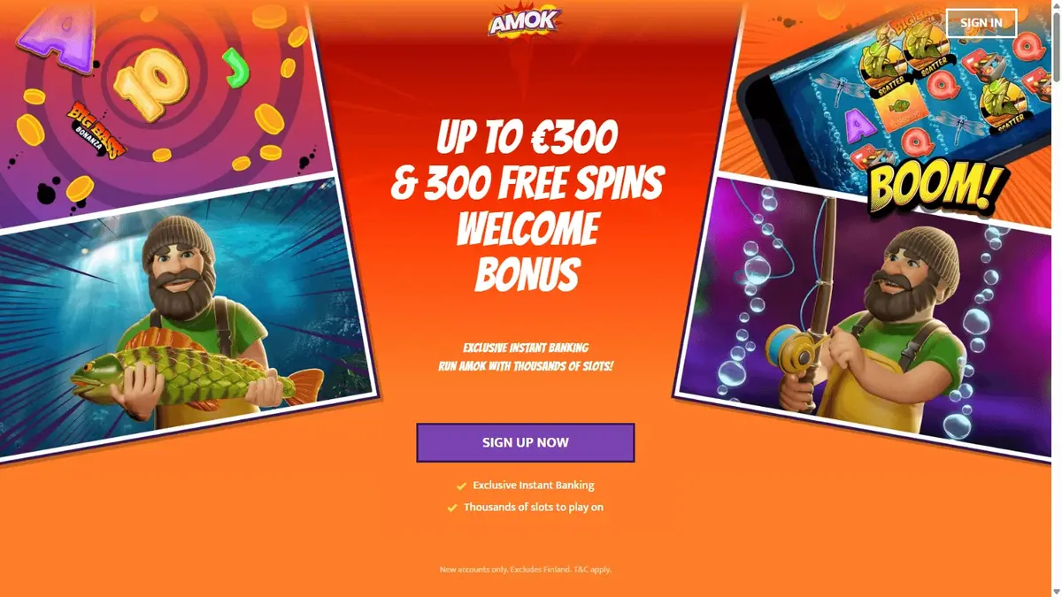Amok Casino screenshot